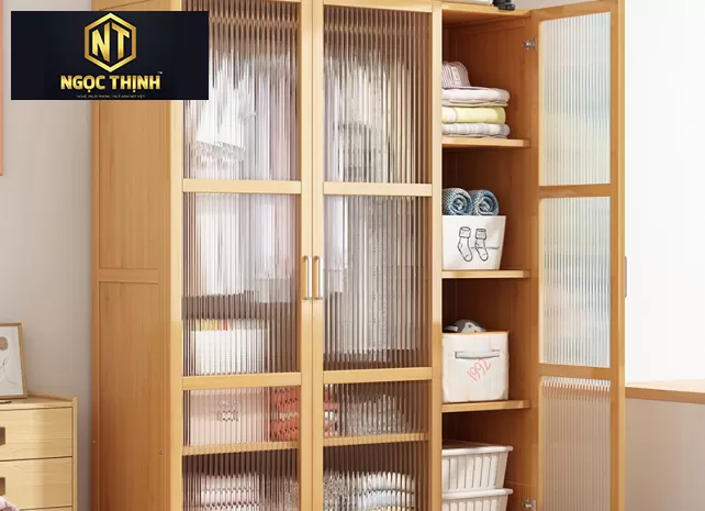 Tủ quần áo tiện lợi phong cách Nhật Bản